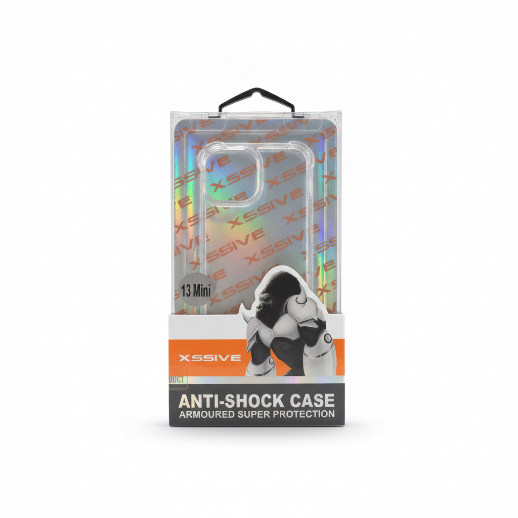 Coque Xssive Anti-Shock transparente iPhone 13 Mini