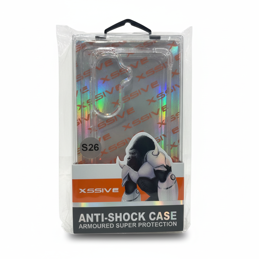 Coque Xssive Anti-Shock transparente Samsung Galaxy S26