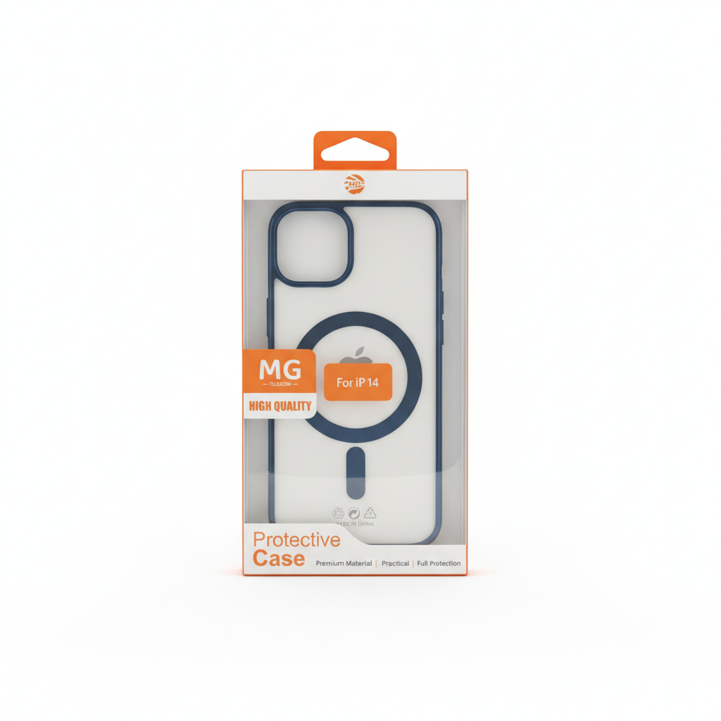 Coque MG MagSafe transparente iPhone 14