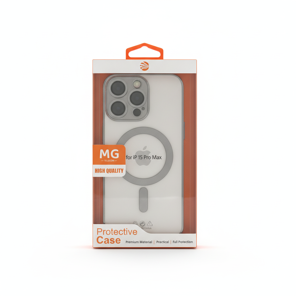 Coque MG MagSafe transparente iPhone 15 Pro Max