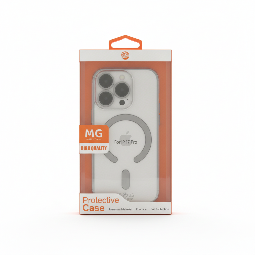 Coque MG MagSafe transparente iPhone 17 Pro