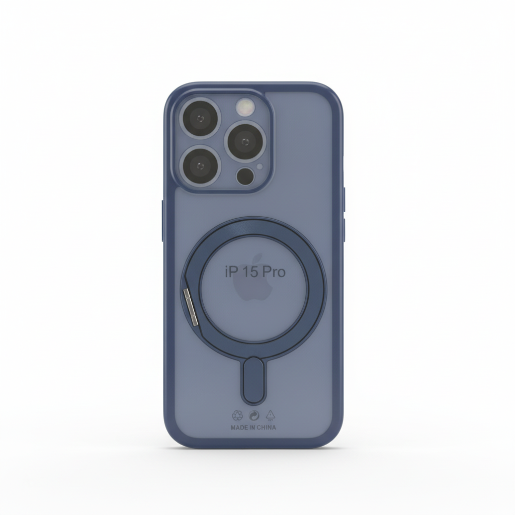 Coque MagSafe anneau support iPhone 15 Pro
