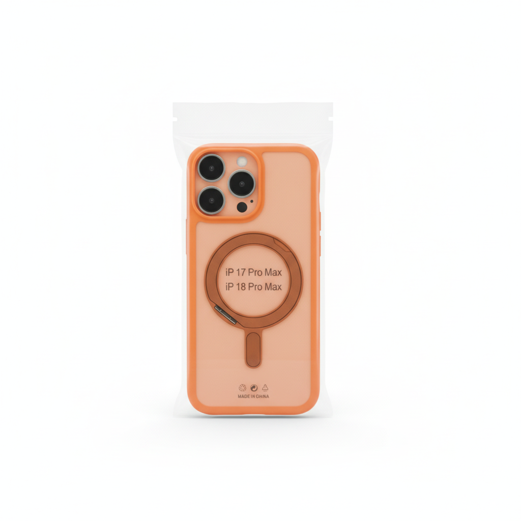 Coque MagSafe anneau support iPhone 17 Pro Max / 18 Pro Max