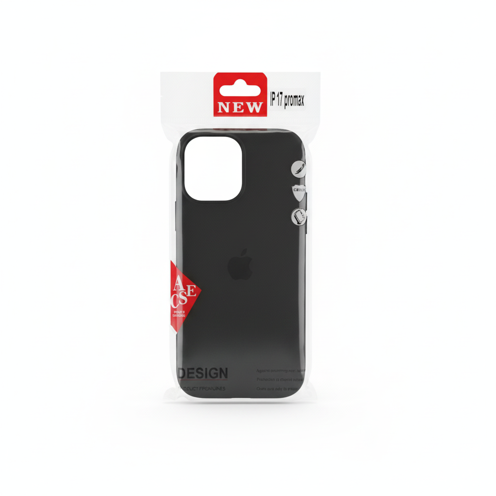 Coque noire iPhone 17 Pro Max