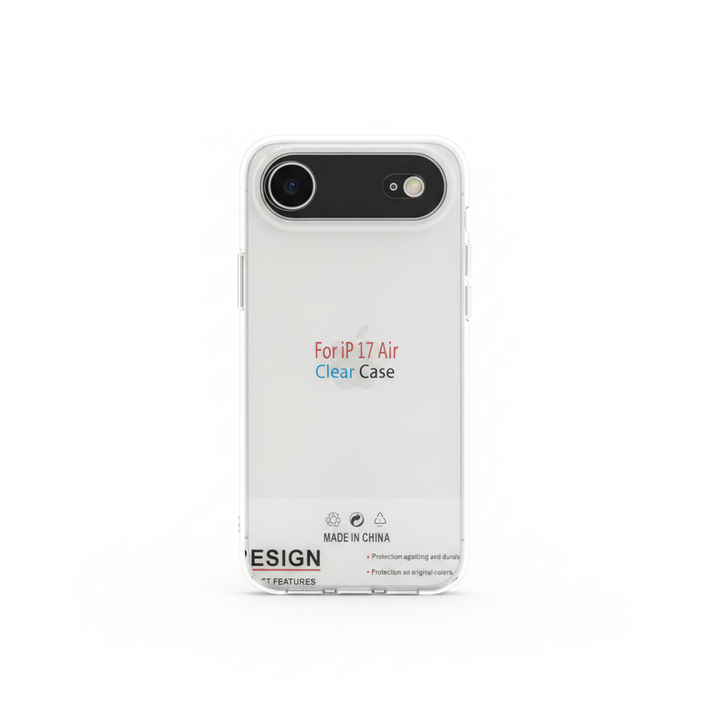 Coque transparente iPhone 17 Air