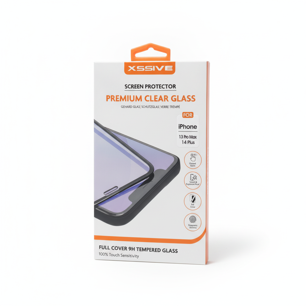 Verre trempé Xssive iPhone 13 Pro Max / 14 Plus