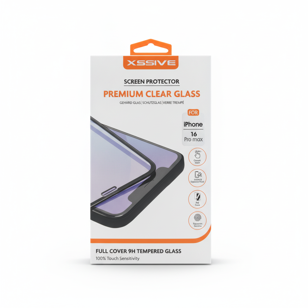 Verre trempé Xssive iPhone 16 Pro Max