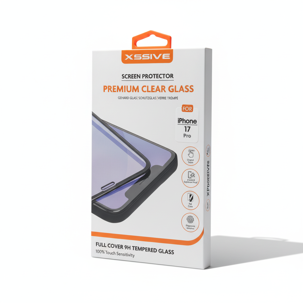 Verre trempé Xssive iPhone 17 Pro