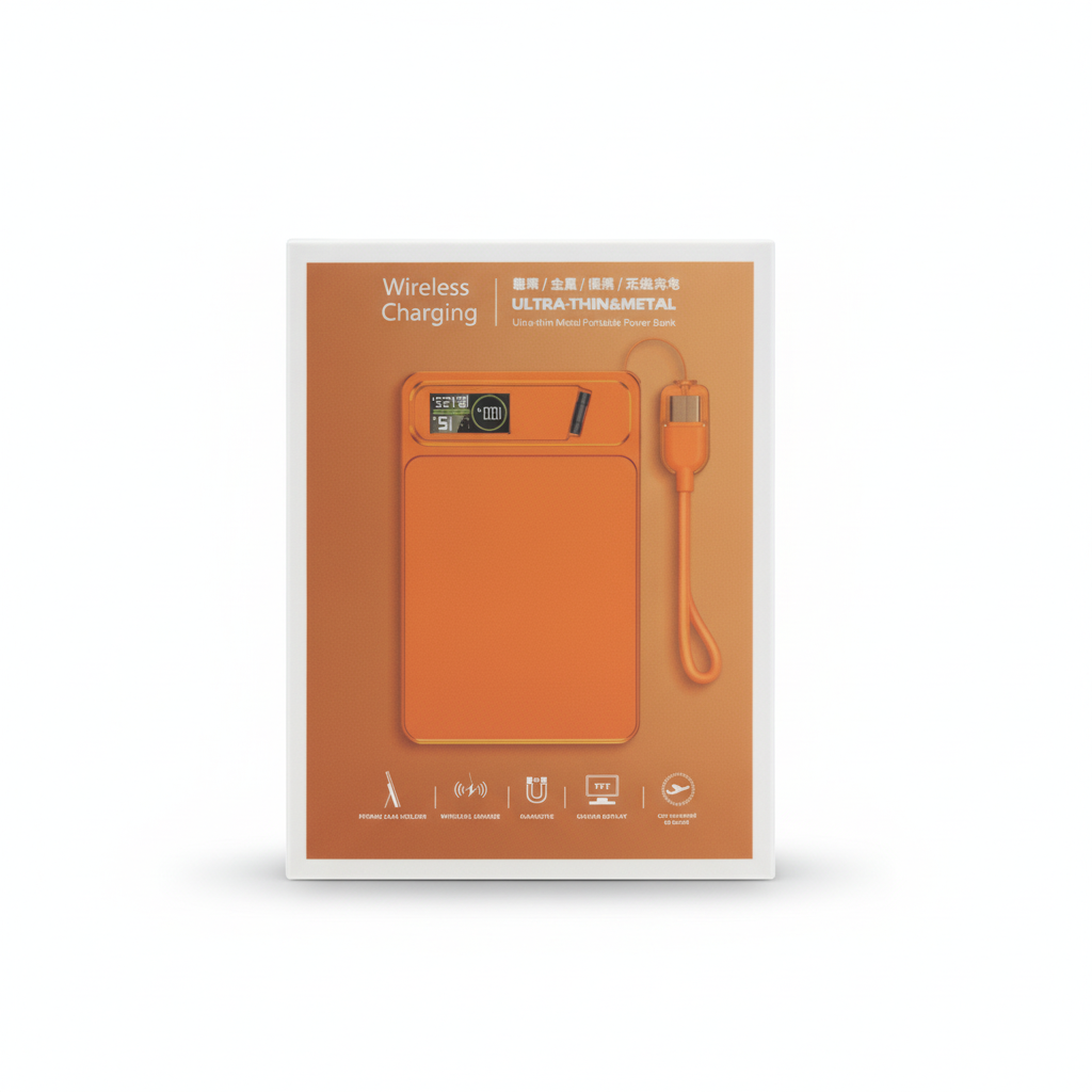 Batterie externe sans fil magnétique ultra-fine