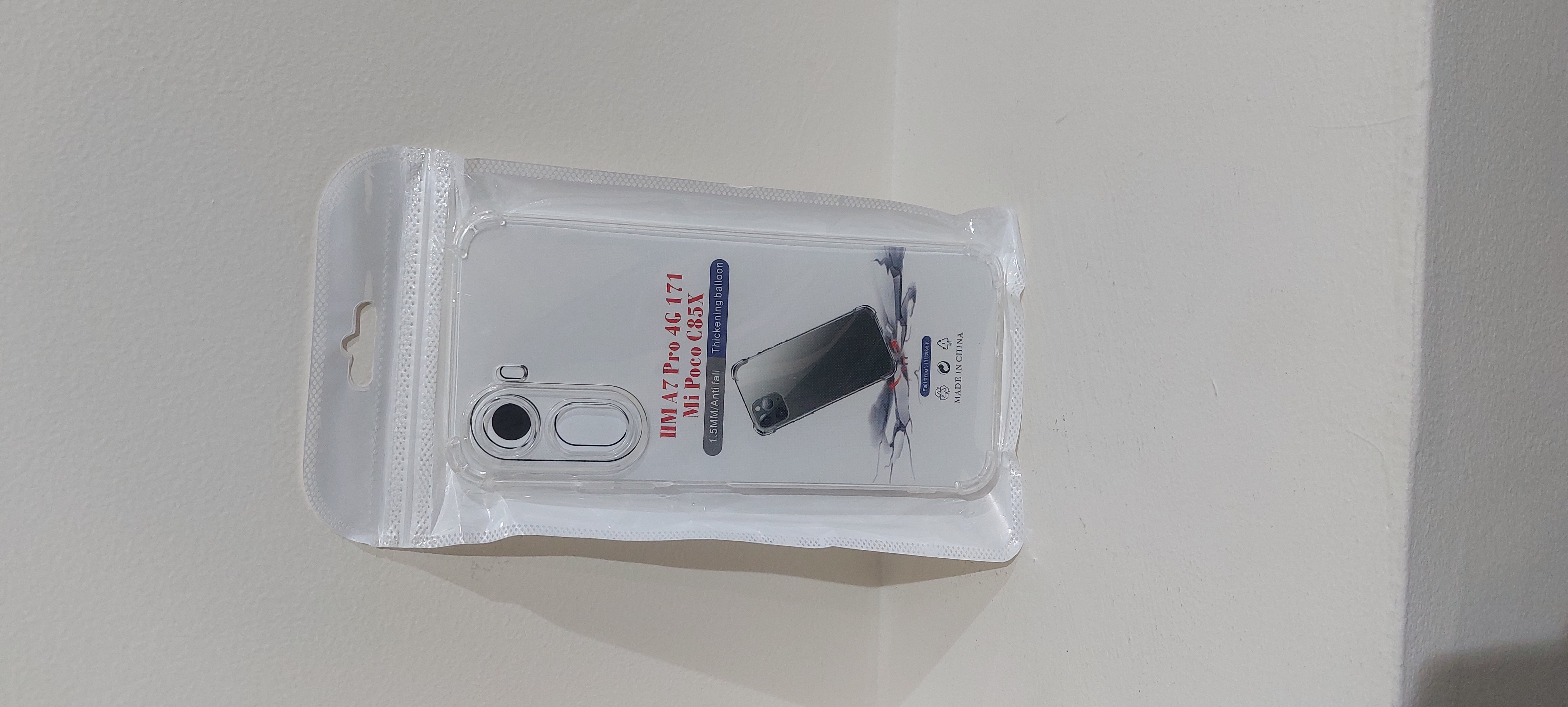 Coque transparente redmi A7 pro