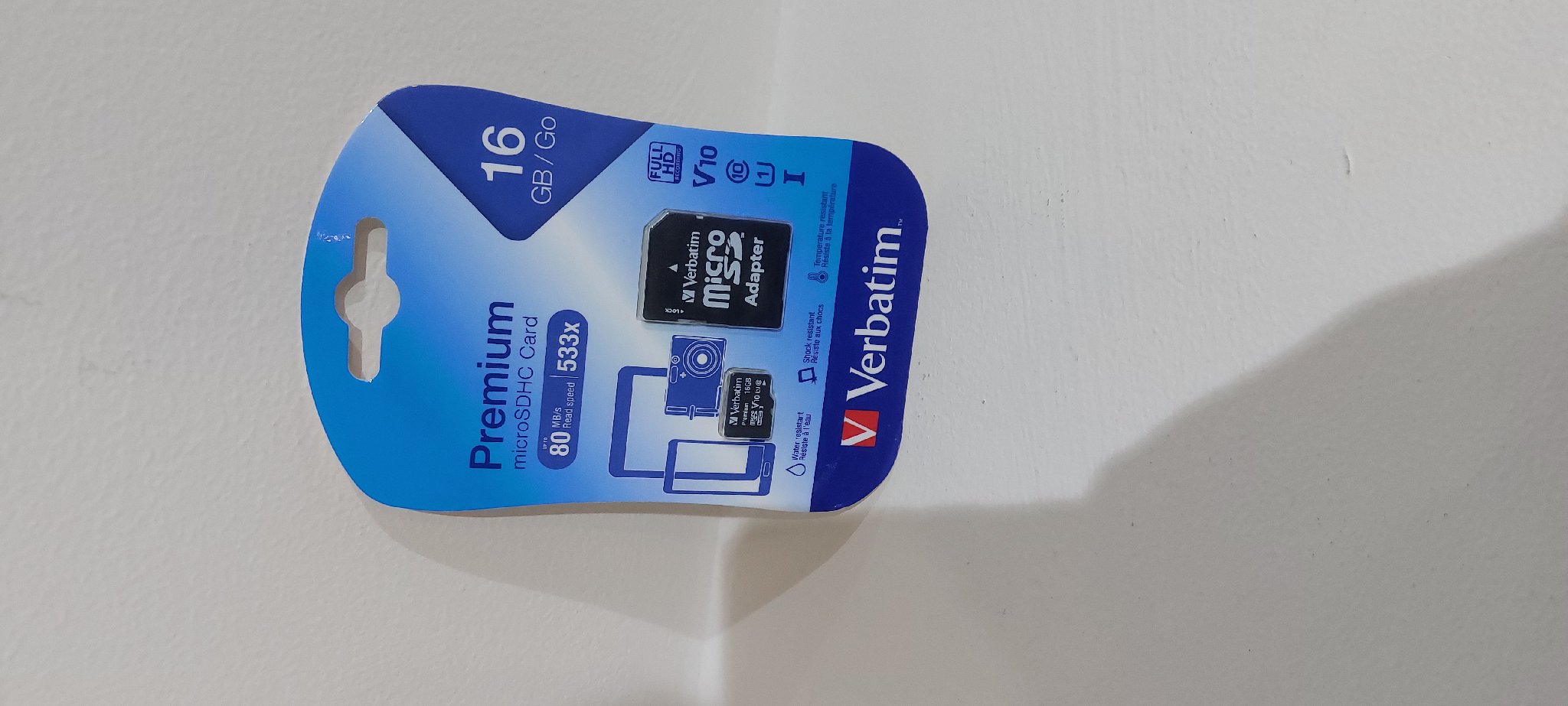 Verbatim sd card 16G